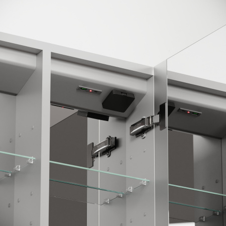 Зеркало-шкаф с подсветкой Sancos Evoke SC8090 90x70 фото