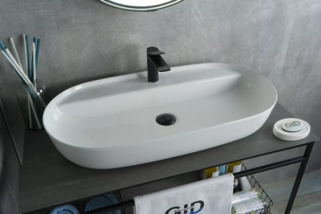 Накладная раковина GID N9347 81x41 фото