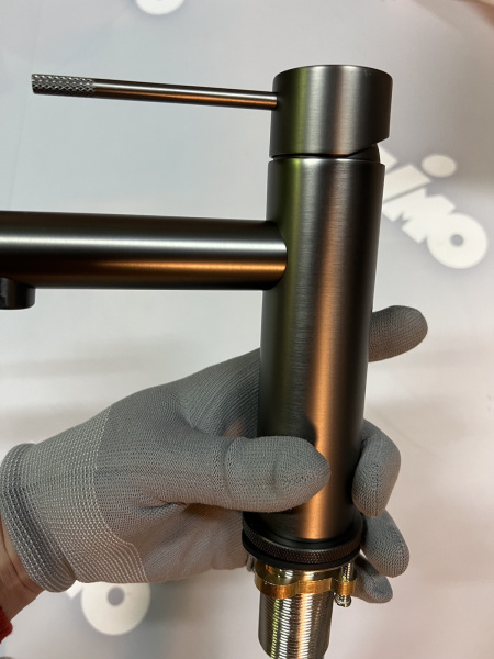 Смеситель для раковины Timo Saona 2361/18F черное золото фото