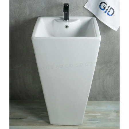 Раковина напольная GID NB 145 47,5х47 фото