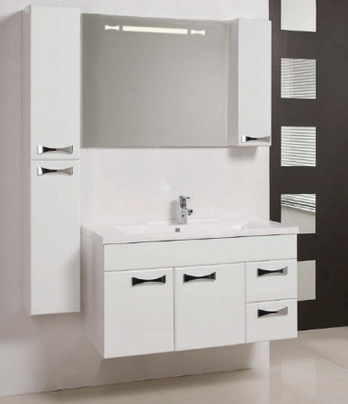 Тумба под раковину Акватон Диор 100 1A167701DR010 белая фото