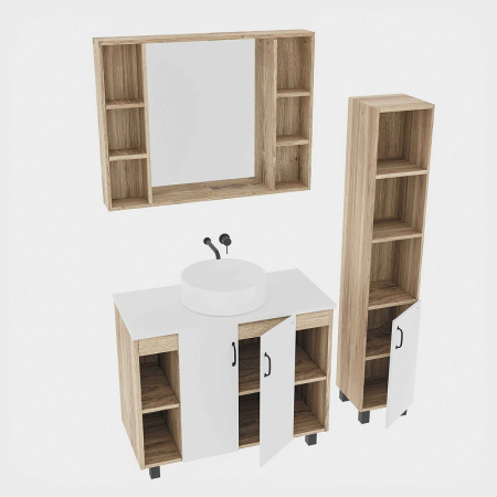 Тумба под раковину Grossman Флай 100 101001 фото