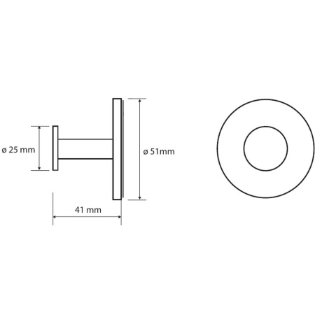 Крючок для ванной Bemeta Omega 104206272 хром фото