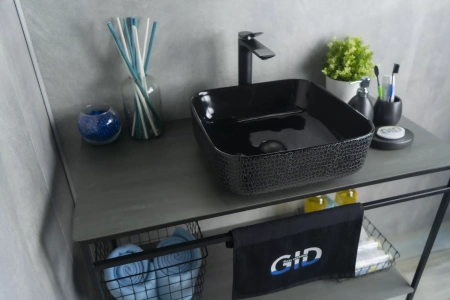 Накладная раковина GID Luxe Line D1303H004 38,5х38,5 фото