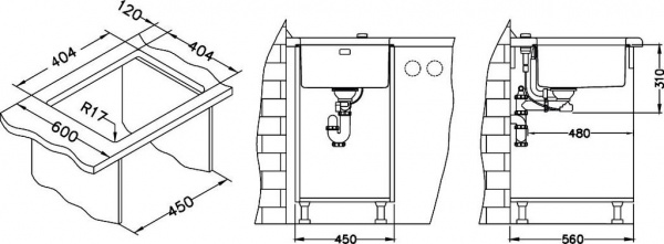 Мойка для кухни Alveus Kombino 30 фото