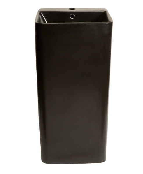 Напольная раковина SantiLine SL-4005MB черная матовая фото