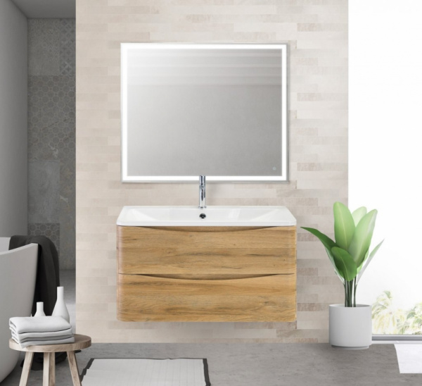 Тумба под раковину BelBagno Acqua ACQUA-900-2C-SO-RR 90 см Rovere Rustico фото