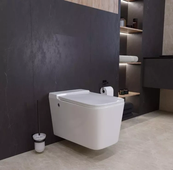 Унитаз подвесной с импульсной системой смыва Grossman GR-5501 с сиденьем микролифт фото