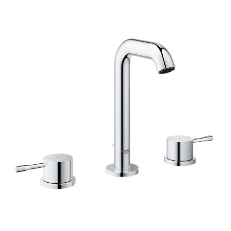 Высокий смеситель для раковины двухвентильный Grohe Essence New 20296001 фото