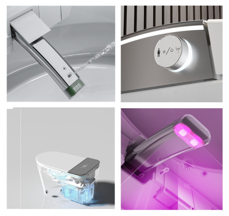 Умный электронный унитаз с функцией биде Cerutti SPA Ester Smart CT10617 фото