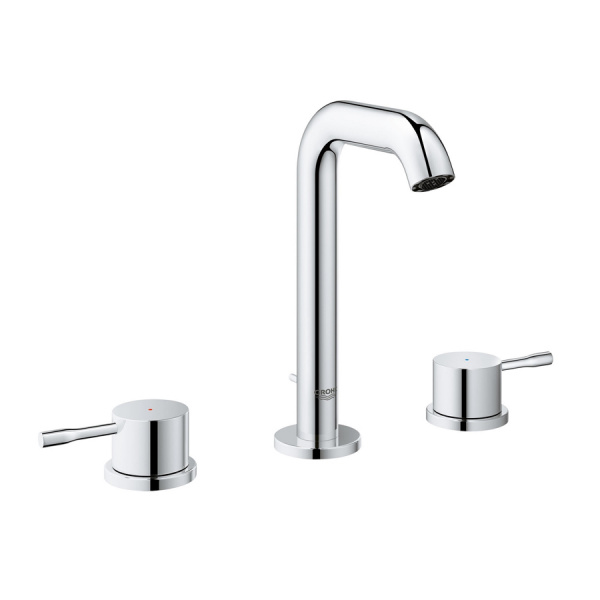 Высокий смеситель для раковины двухвентильный Grohe Essence New 20296001 фото