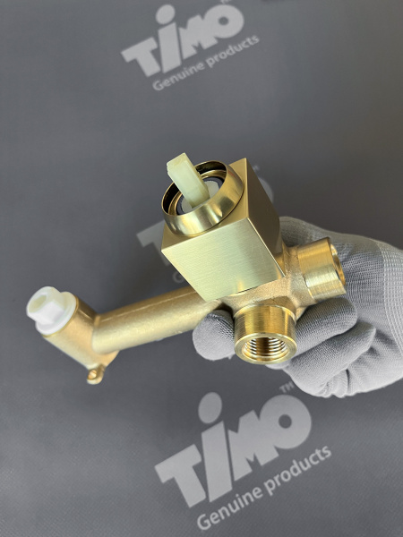 Смеситель для раковины Timo Briana 7171/17SM матовое золото фото
