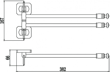 Полотенцедержатель Savol 64 S-006402 фото
