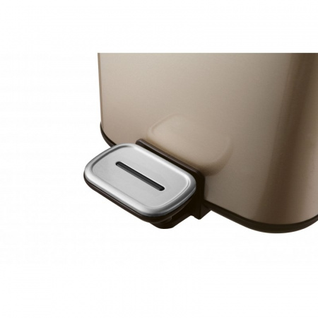 Мусорное ведро для ванной с педалью WeltWasser WW MILA CG 12L шампань золото фото