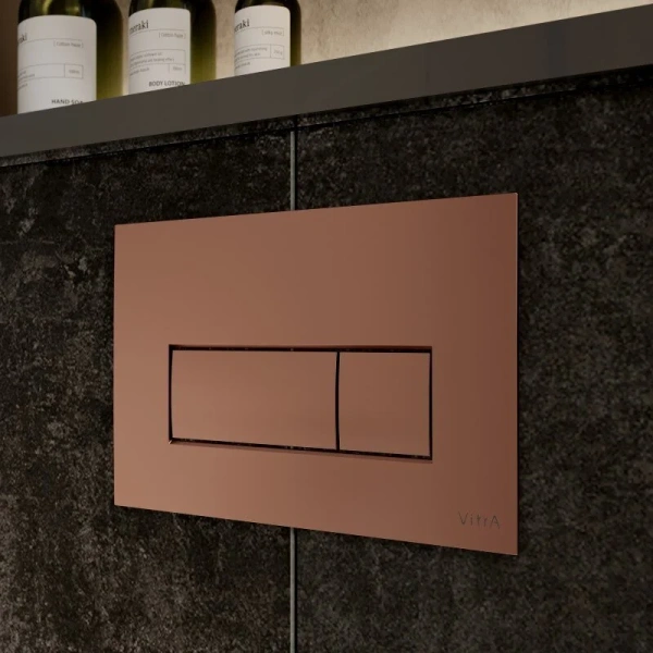 Клавиша смыва VitrA Root Square 740-2340 медь фото