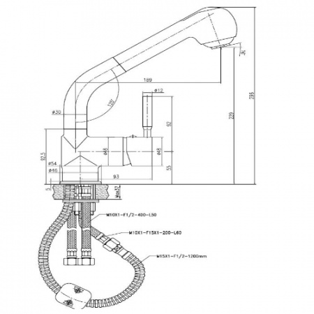 Смеситель для кухни Kaiser Merkur 26066 фото