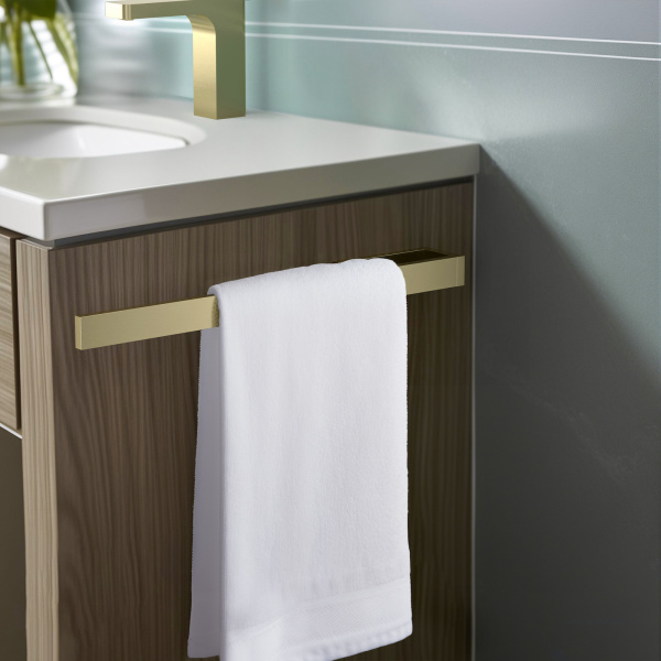 Полотенцедержатель Timo Petruma 15251/17 Золото матовое фото