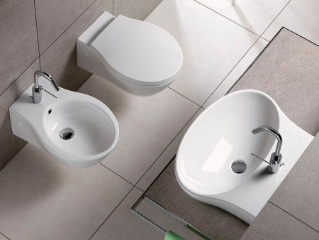 Биде Hatria Nido YXNI01 подвесное Белое фото