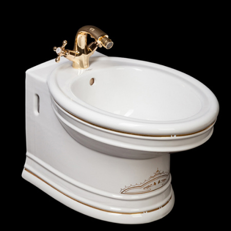 Биде подвесное Boheme Puro 955-G золото фото