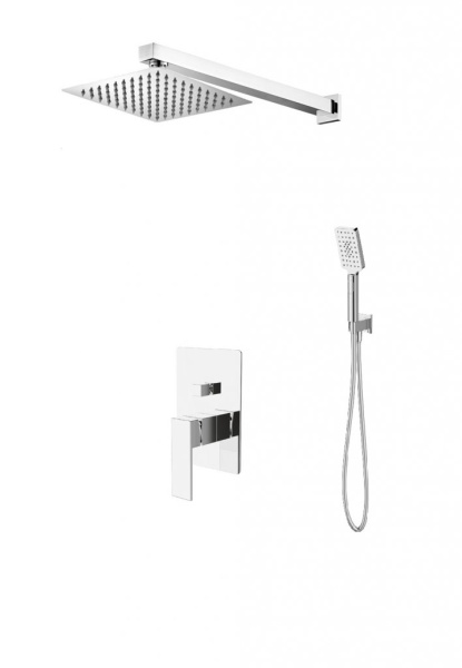 Душевая система скрытого монтажа BelBagno Romano ROM-DSET-CRM хром фото