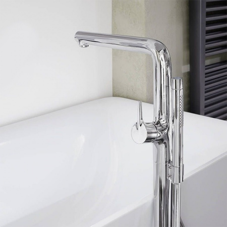 Смеситель для ванны напольный Hansgrohe Talis S 72412000 фото
