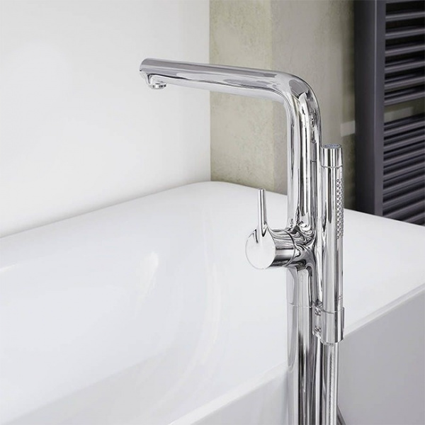 Смеситель для ванны напольный Hansgrohe Talis S 72412000 фото