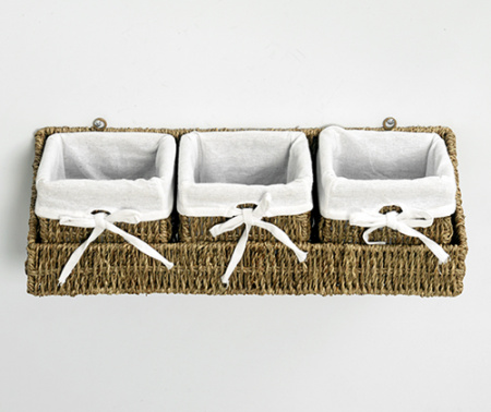 Корзина для ванной комнаты WasserKRAFT Rhin WB-440 Set фото