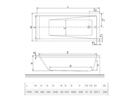 Акриловая ванна Excellent Wave 180x80 WAEX.WAV18WH фото