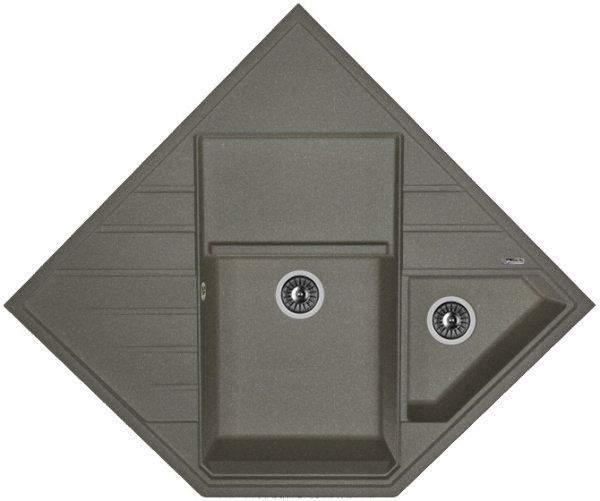 Кухонная мойка БОМБЕИ1/2 Florentina 20.375.J0900 чёрный фото