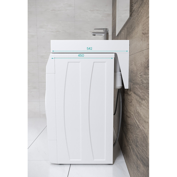 Раковина над стиральной машиной Paulmark Mond PM720431 60х55 фото