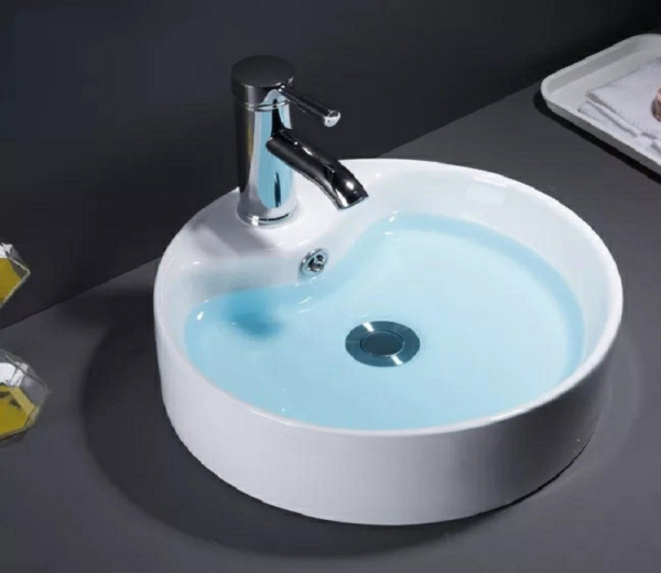 Накладная раковина CeramaLux N 7026В 40х40 фото
