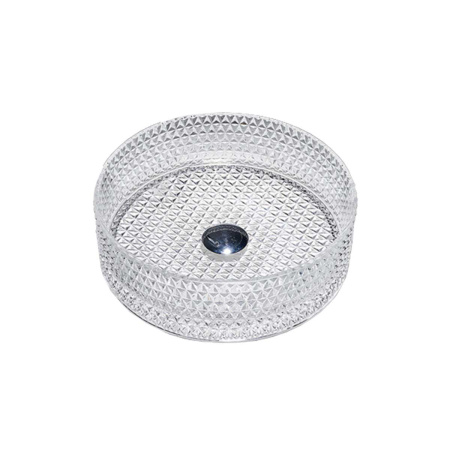 Накладная раковина из стекла Vincea VBS-5GL01 40x40 прозрачная фото