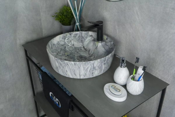 Накладная раковина GID MNC533 45х45 фото