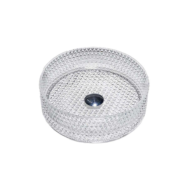 Накладная раковина из стекла Vincea VBS-5GL01 40x40 прозрачная фото