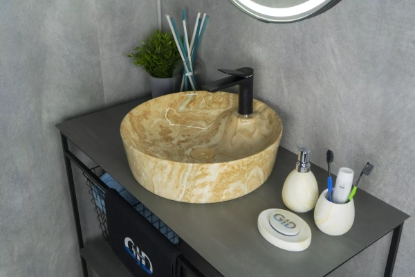 Накладная раковина GID MNC535 45х45 фото