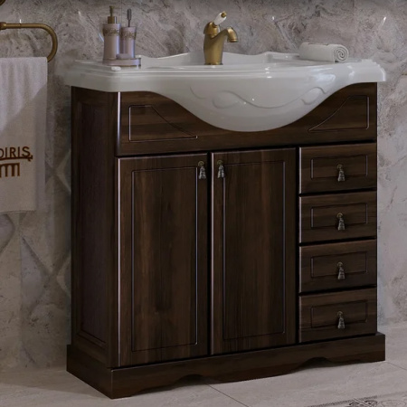 Тумба напольная Opadiris Клио 85 00-00002837 орех фото