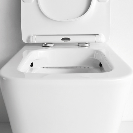 Унитаз приставной CeramaLux NS-3170 с сиденьем soft close фото