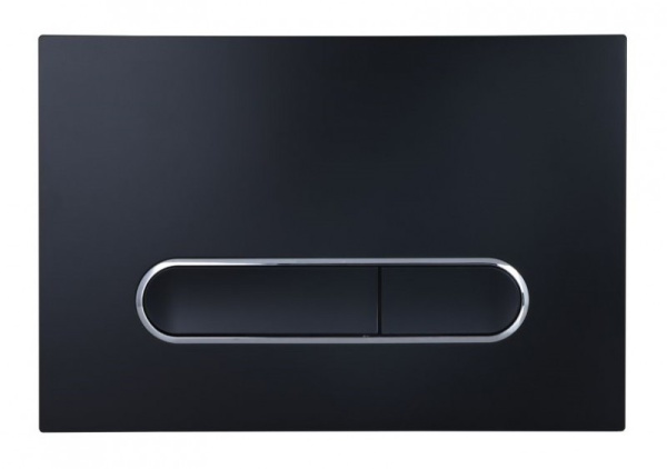 Клавиша смыва Esbano ESINOVL17MB черная матовая фото