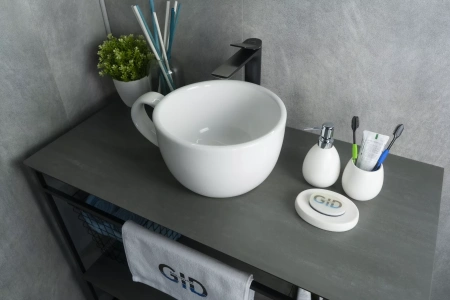 Накладная раковина Gid 9055 40x30 фото