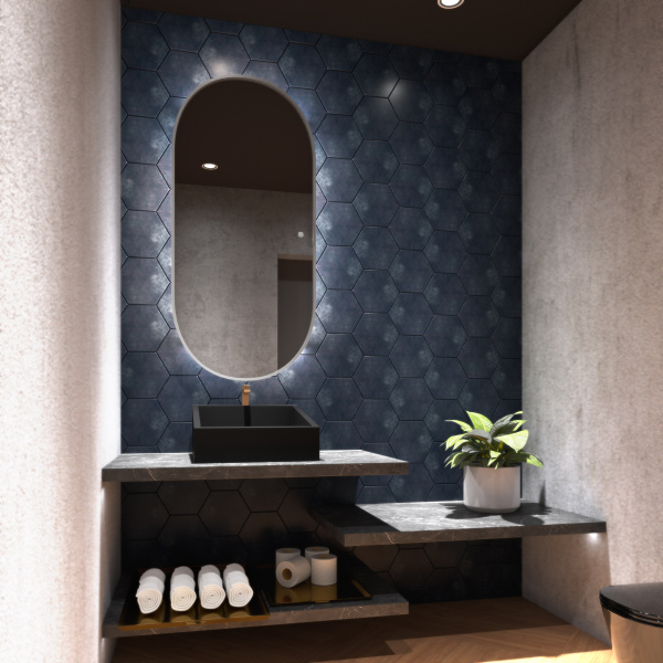 Зеркало с подсветкой Art&Max Bari AM-Bar-700-1500-DS-F фото