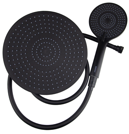 Душевая система с термостатом Kaiser Serio 05382-9 черная матовая фото