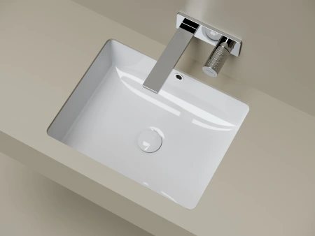 Раковина встраиваемая снизу под столешницу Ceramicanova Эра CN7033 50x40 фото