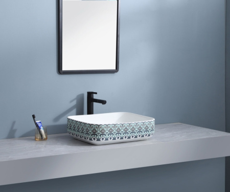 Накладная раковина Bronze de Luxe Nordic 2073 50x40 фото