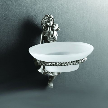 Мыльница настенная Art&Max Athena AM-B-0615-T серебро фото