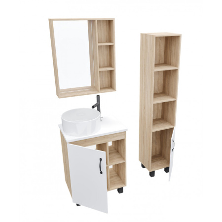 Тумба под раковину Grossman Флай 60 106001 белая фото