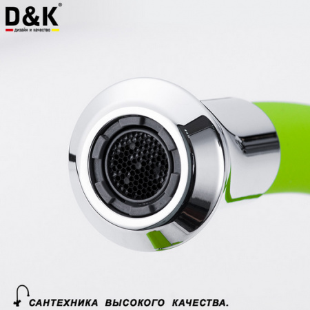 Смеситель для кухни D&K Humboldt Berlin DA1432912 с гибким изливом фото