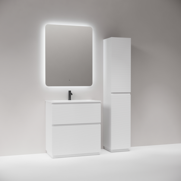 Тумба под раковину Sancos Folk Floor FL80FW белая фото