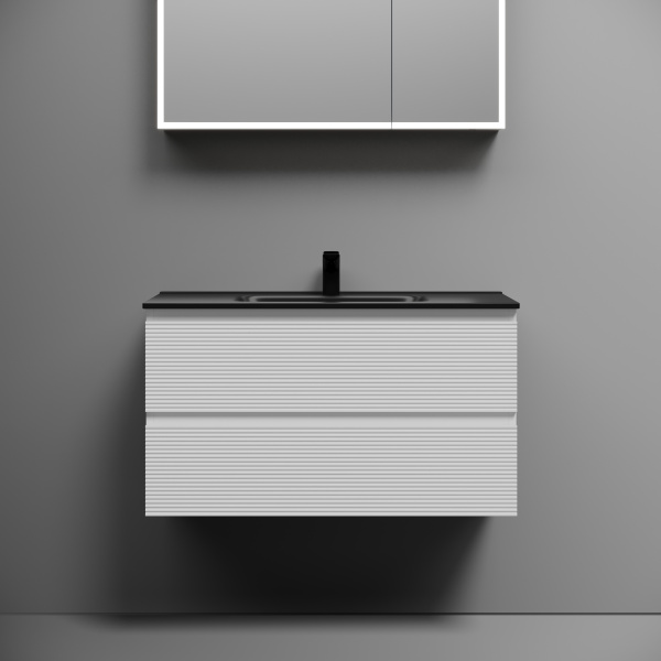 Тумба под раковину Sancos Folk FL90W белая фото