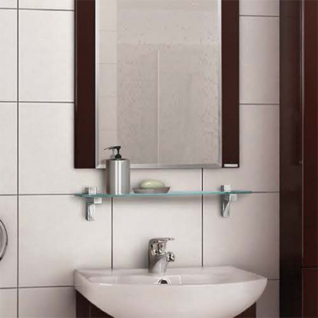 Полка стеклянная Акватон Ария 50 1A140403AA010 фото