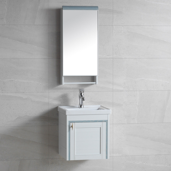 Комплект мебели для ванной River Sofia 405 BU голубой фото